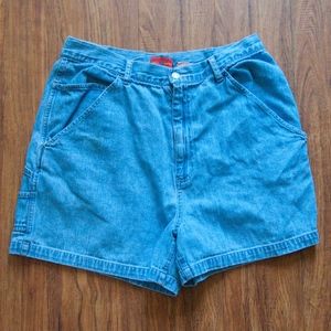 Vintage High Waisted Carpenter Shorts Sz by Kikimo
